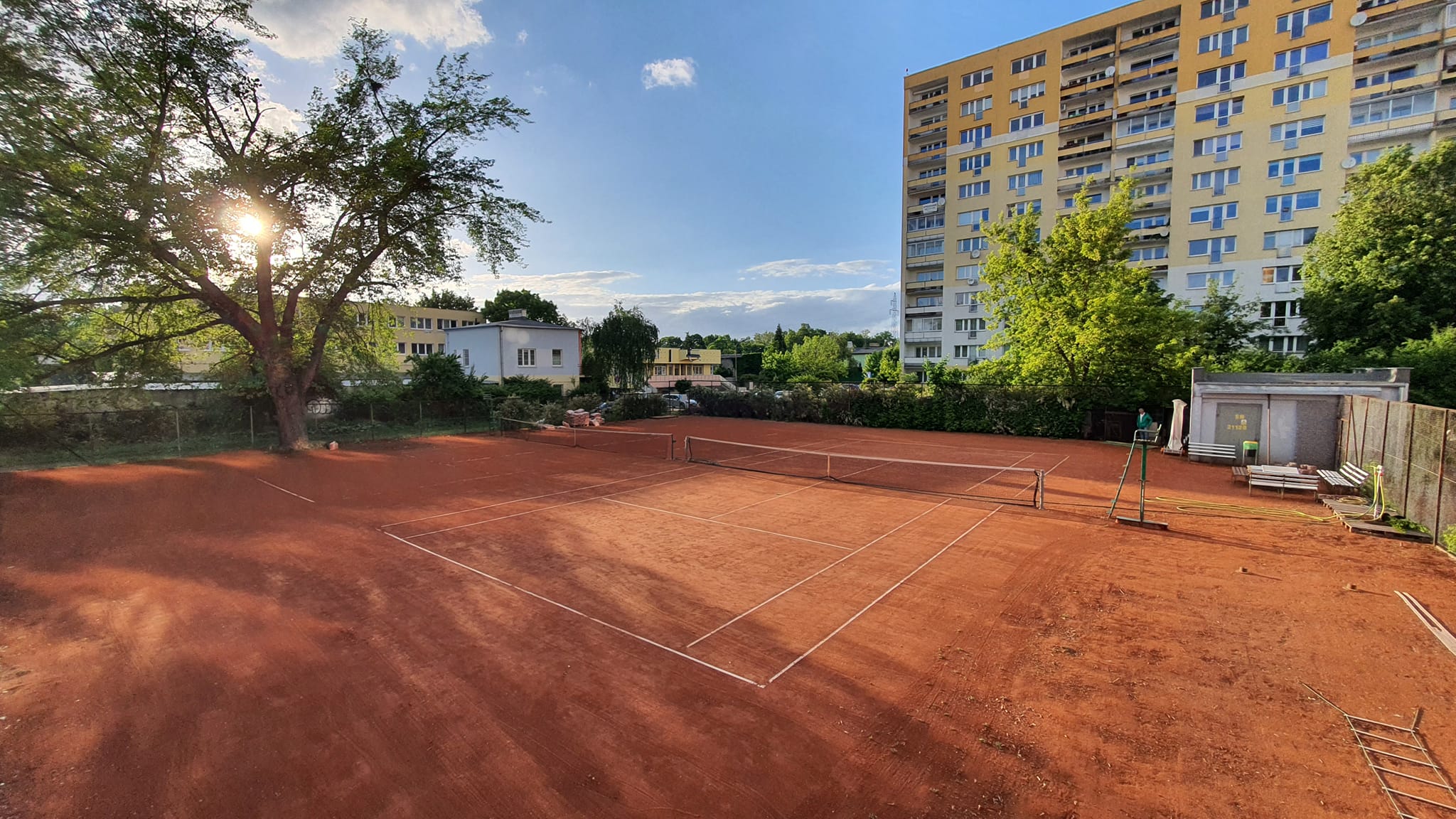 Korty tenisowe przy SP 41 Mateusz Lizak