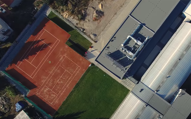 Kort do tenisa zewnętrzny