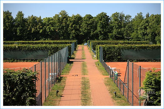 Kort do tenisa zewnętrzny