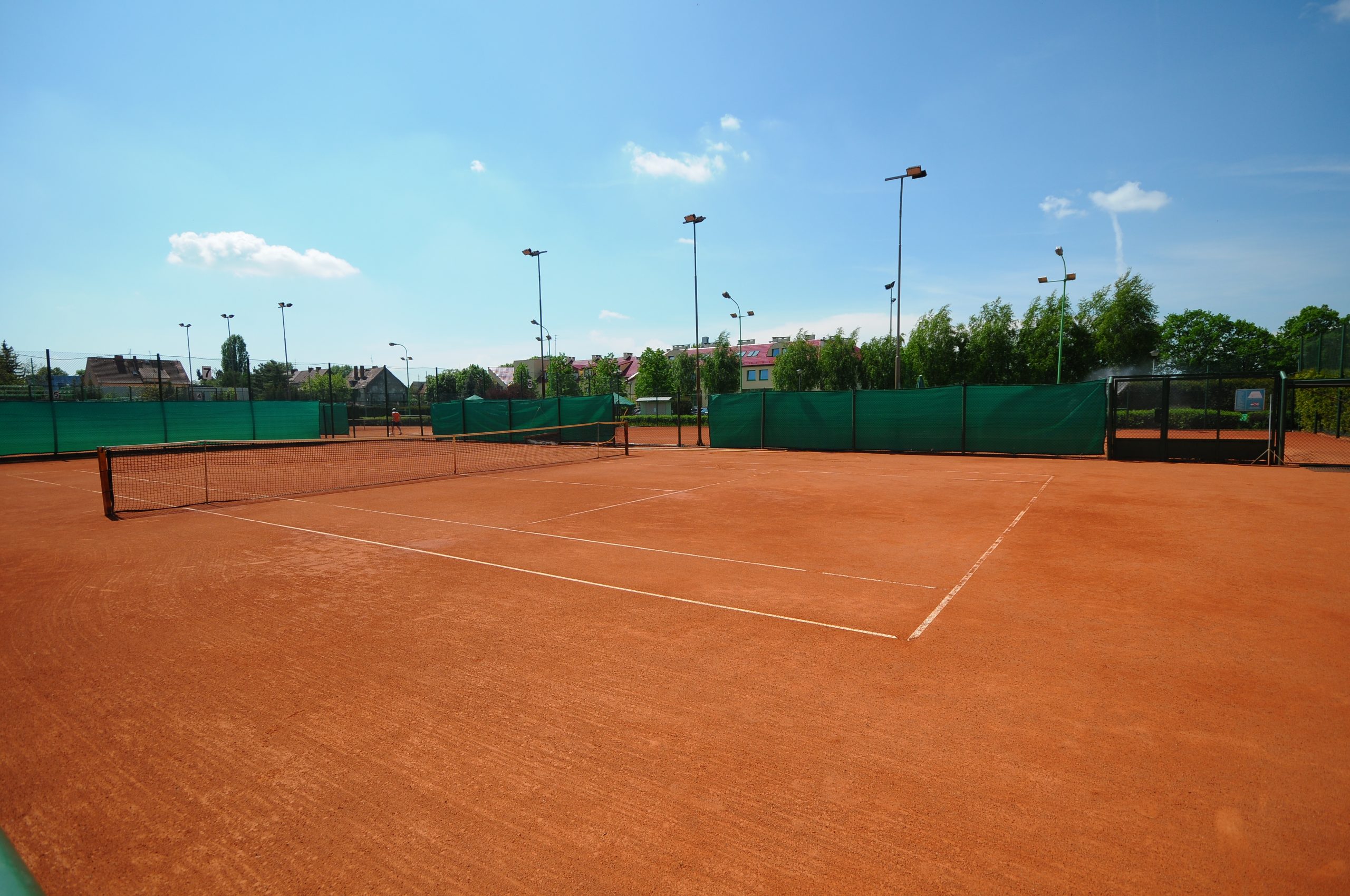 Kort do tenisa zewnętrzny