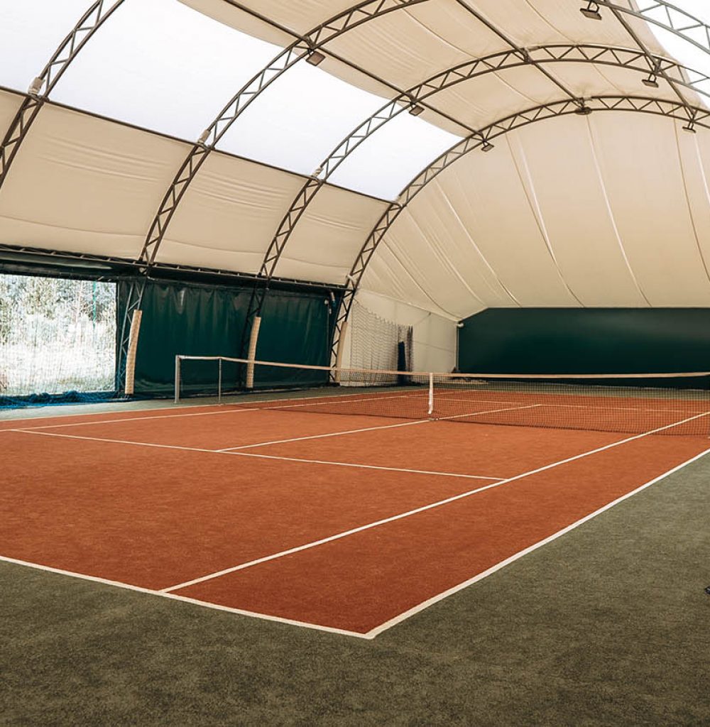 Kort do tenisa wewnętrzny 