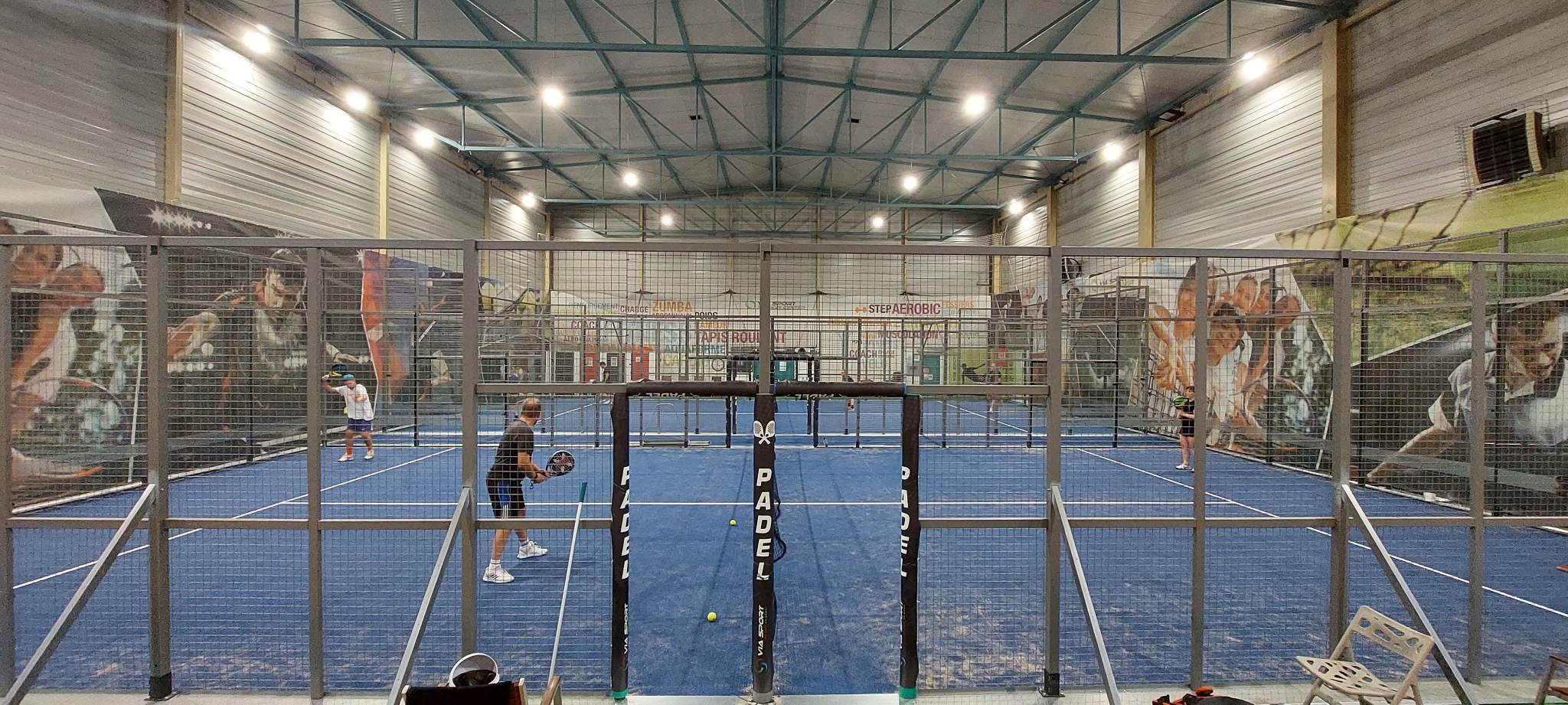Korty do padla indoor