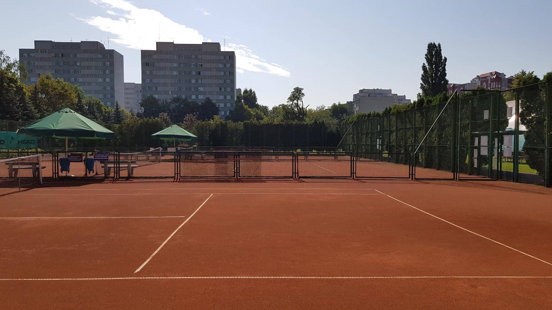 Kort do tenisa zewnętrzny